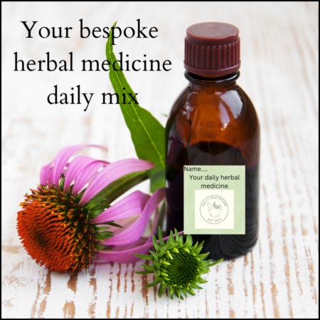 Your personal herbal medicine mix. Order a repeat here.