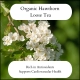 Organic Hawthorn leaves and flowers loose tea for heart health UK